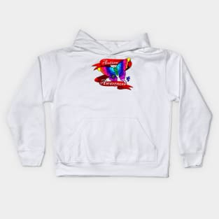 Autism Awareness Butterfly Kids Hoodie